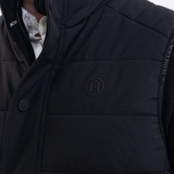 Veste équitation homme sans manches Boston Harcour noir - Le Paturon