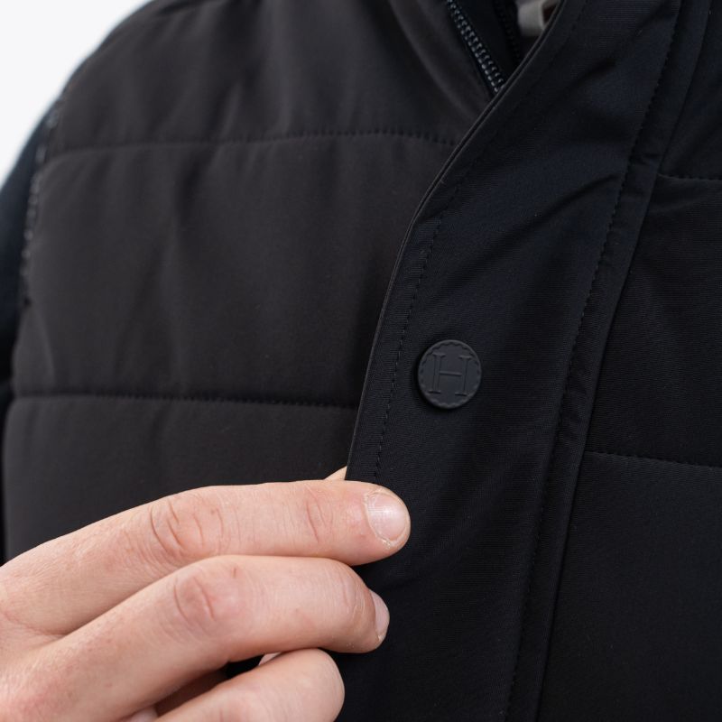 Veste équitation homme sans manches Boston Harcour noir - Le Paturon