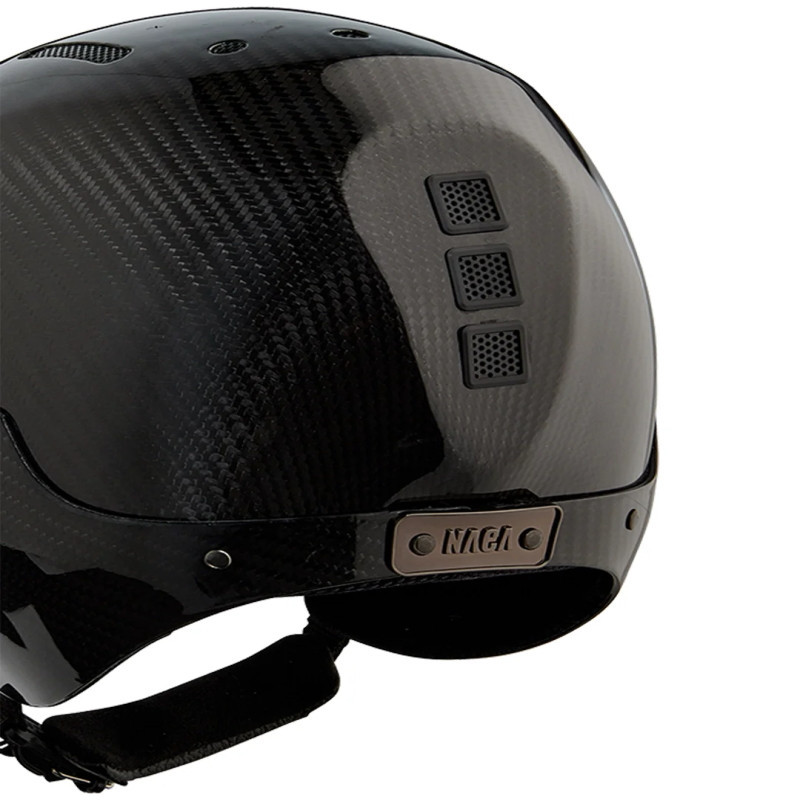 Casque équitation Gravity XP Carbone Glow Naca noir - Le Paturon