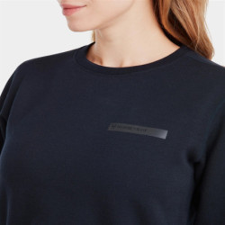 Sweat équitation femme en laine de Mérinos Horse Pilot bleu nuit - Le Paturon