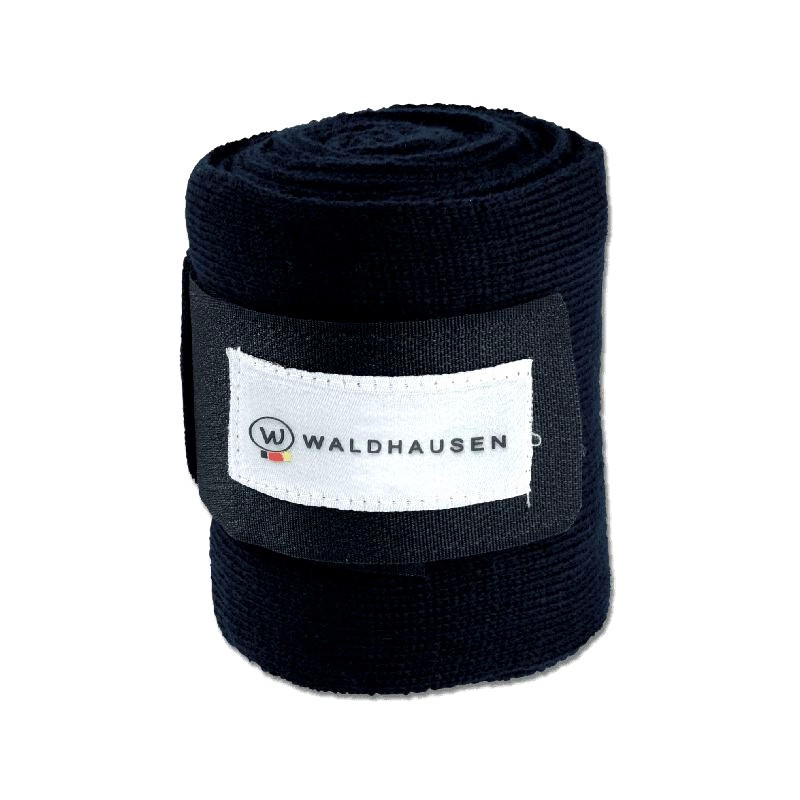 Bandes de repos en maille douce Waldhausen - Le Paturon - Noir