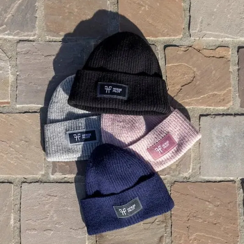 Bonnet équitation Rider Beanie hiver en laine Horse Pilot - Le Paturon