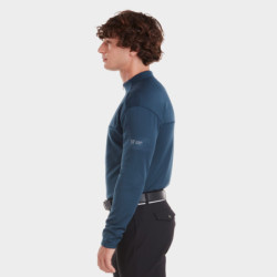 T-shirt équitation homme Winter Shirt thermique Horse Pilot marine - Le Paturon