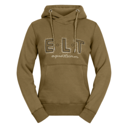 Sweat à capuche équitation femme Rio Elt Vert - Le Paturon