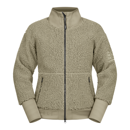 Veste équitation femme sherpa polaire Riverside Elt KBeige - Le Patuton