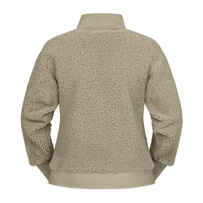 Veste équitation femme sherpa polaire Riverside Elt KBeige - Le Patuton