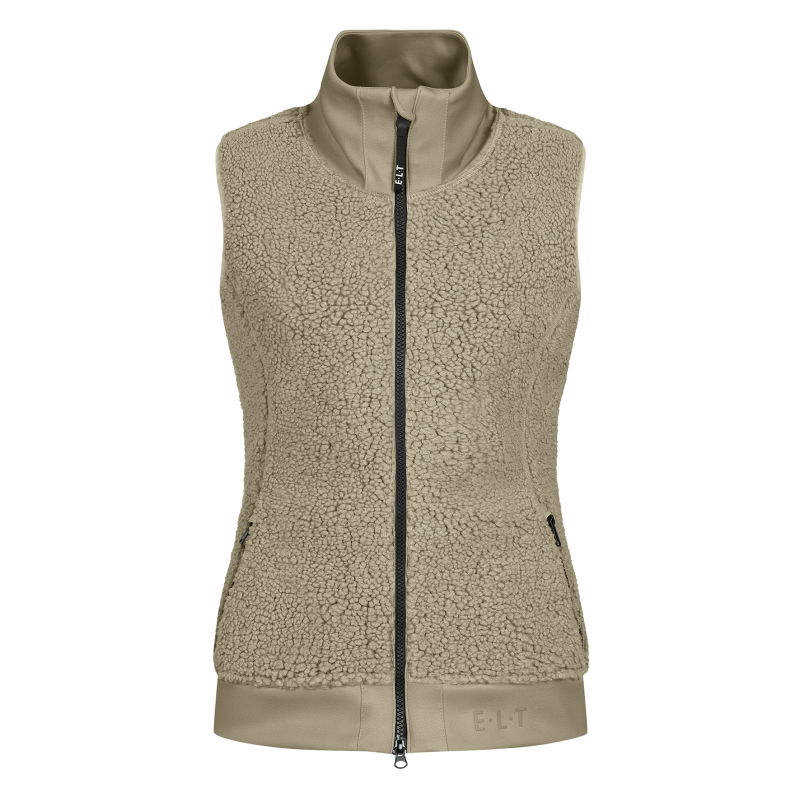 Gilet sherpa polaire sans manches équitation femme Rotterdam Elt - Le Paturon