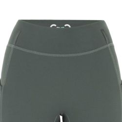 Legging équitation femme hiver Volga doublé polaire Riding World gris vert - Le Paturon