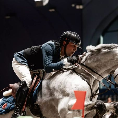 Gilet airbag cavalier Safefit Seaver équitation noir - Le Paturon