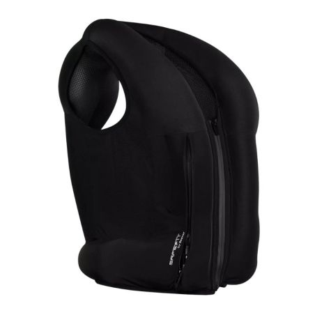 Gilet airbag cavalier Safefit Seaver équitation noir - Le Paturon