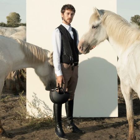 Gilet airbag cavalier Safefit Seaver équitation noir - Le Paturon