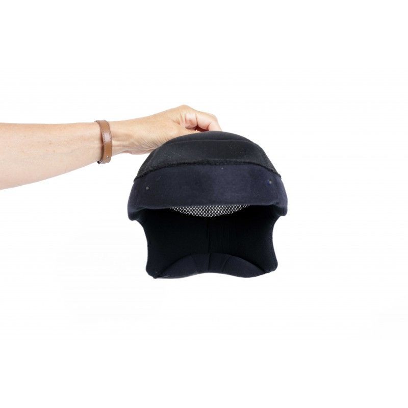 Mousse intérieure de coque casque équitation Comète Naca noir - Le Paturon