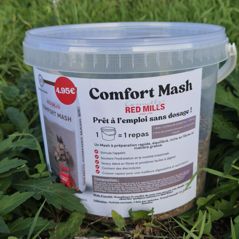 Comfort Mash cheval unidose prêt à l'emploi Red Mills - Le Paturon