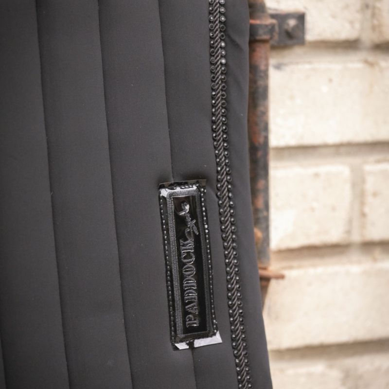 Tapis cheval Verticali Paddock Sport Noir - Le Paturon