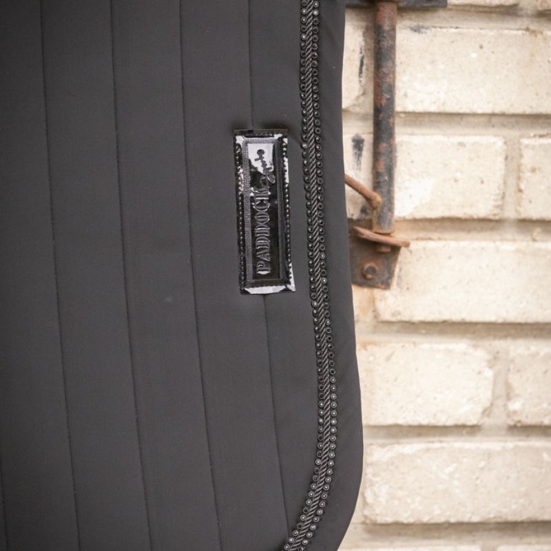 Tapis cheval Verticali Paddock Sport Noir - Le Paturon