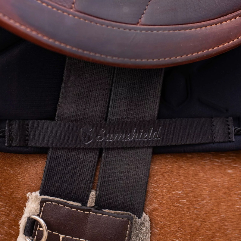 Tapis cheval Spineshield Swarovski Samshield noir - Le Paturon