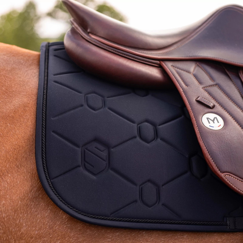 Tapis cheval Spineshield Swarovski Samshield noir - Le Paturon