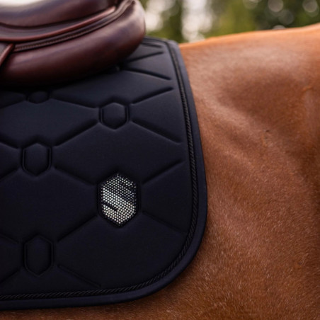 Tapis cheval Spineshield Swarovski Samshield noir - Le Paturon