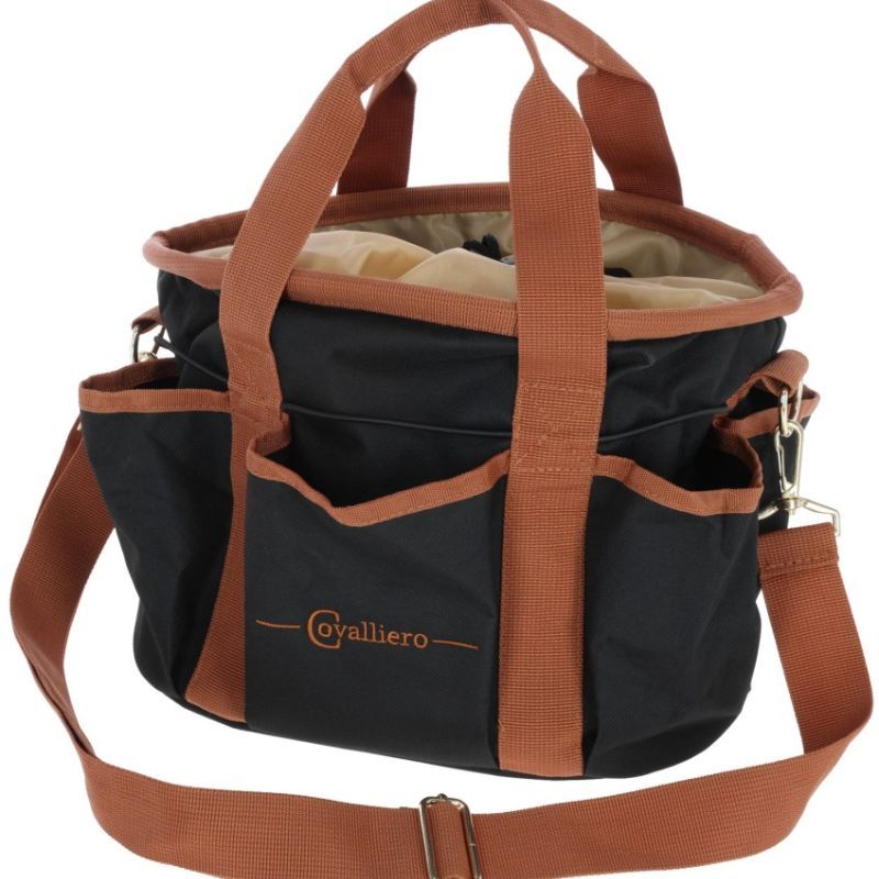Sac de pansage cheval Covalliero Noir - le Paturon