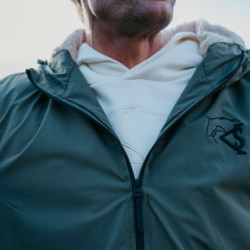 Parka équitation unisexe doublée sherpa Kevin Staut Collection kaki - Le Paturon