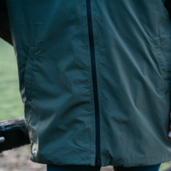 Parka équitation unisexe doublée sherpa Kevin Staut Collection kaki - Le Paturon