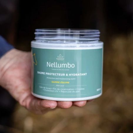 Baume protecteur et hydratant pour chevaux Nellumbo - Baume peau cheval 150ml - Le Paturon
