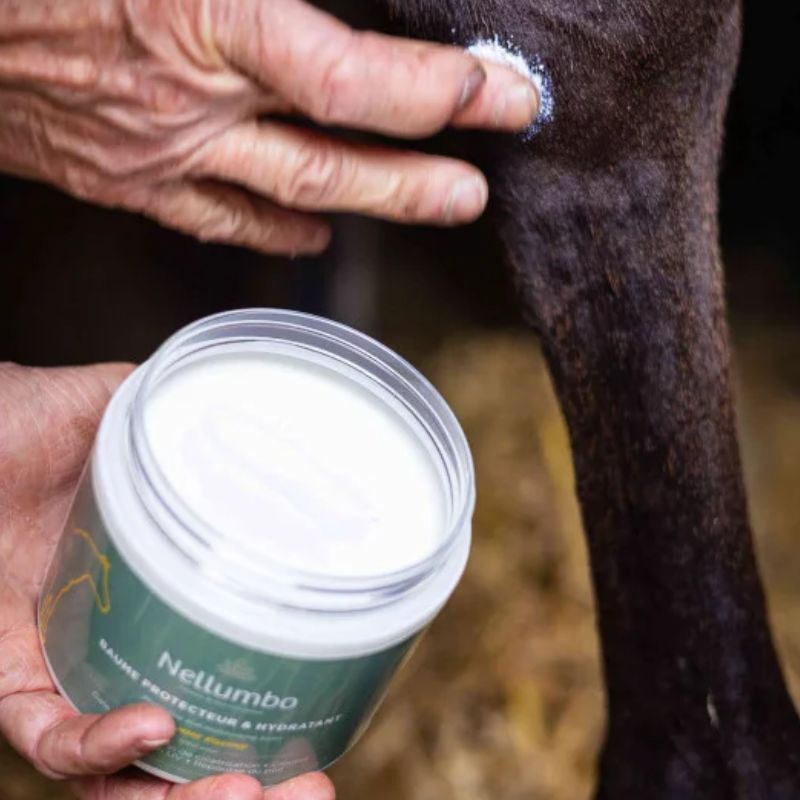 Baume protecteur et hydratant pour chevaux Nellumbo - Baume peau cheval 150ml - Le Paturon