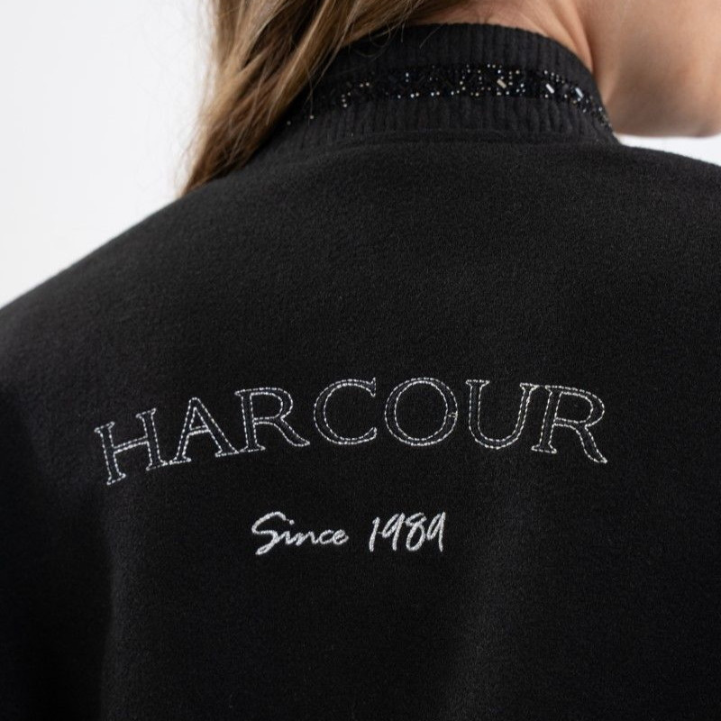 Bomber équitation femme Antonela Harcour noir - Le Paturon