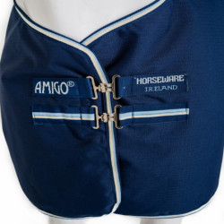 Couverture extérieur poney Amigo Ripstop 0g 900 deniers Horseware marine - Le Paturon