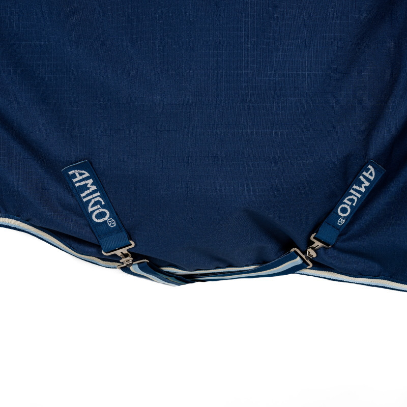 Couverture extérieur poney Amigo Ripstop 0g 900 deniers Horseware marine - Le Paturon