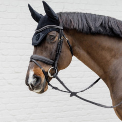 Bridon cheval cuir tressé New English Collection Dy'on - Le Paturon