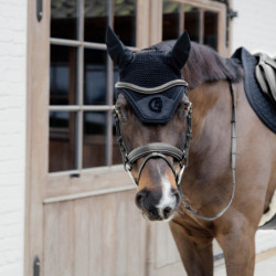 Bridon cheval cuir tressé New English Collection Dy'on - Le Paturon