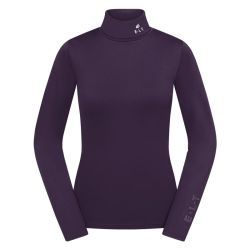 Pull équitation femme Col roulé Madison ELT violet - Le Paturon