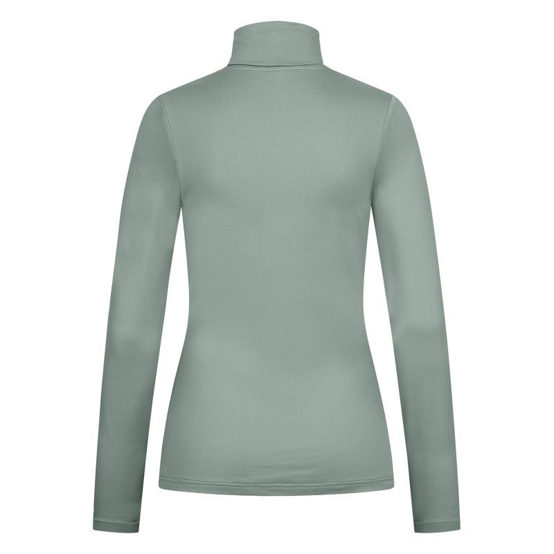 Pull équitation femme Col roulé Madison ELT bleu - Le Paturon