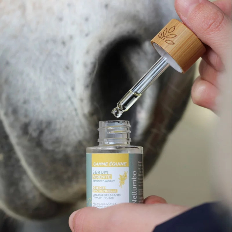 Sérum sérénité Nellumbo - Sérum stress cheval - Le Paturon