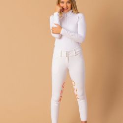 Pantalon équitation femme Max GEM blanc