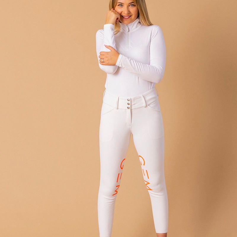 Pantalon équitation femme Max GEM blanc