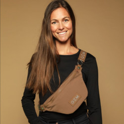 Sac banane Luna GEM café - Le Paturon