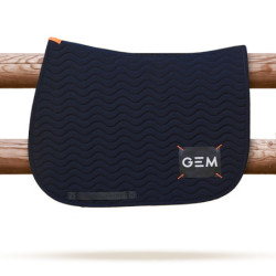 Tapis cheval Touc Touc Obstacle GEM bleu marine - Le Paturon