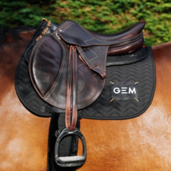 Amortisseur cheval Oscar GEM noir corail - Le Paturon