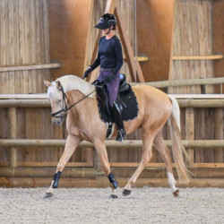 Tapis cheval Love Dressage GEM noir