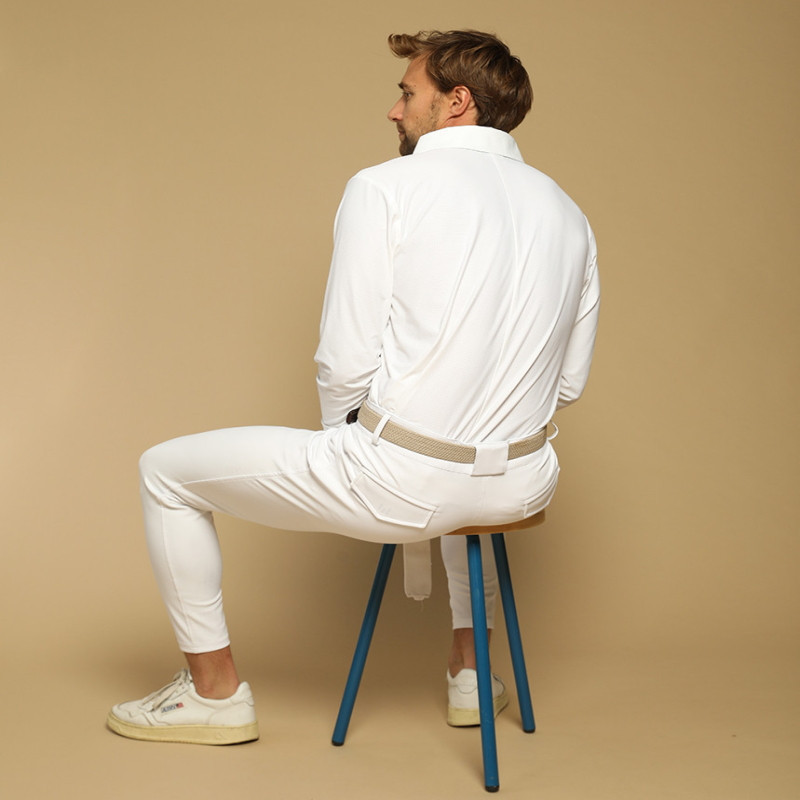 Pantalon équitation homme GEM blanc - Le Paturon