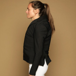 Veste de concours équitation femme Jinger GEM noir - Le Paturon