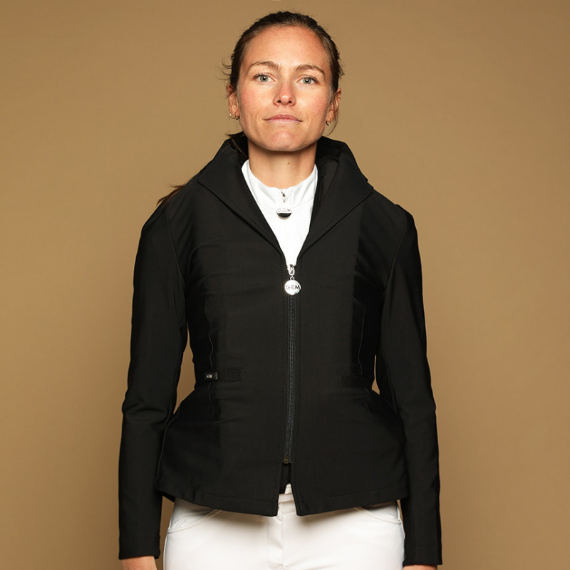 Veste de concours équitation femme Jinger GEM noir - Le Paturon