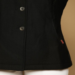 Veste de concours équitation femme Mesh GEM noir - Le Paturon