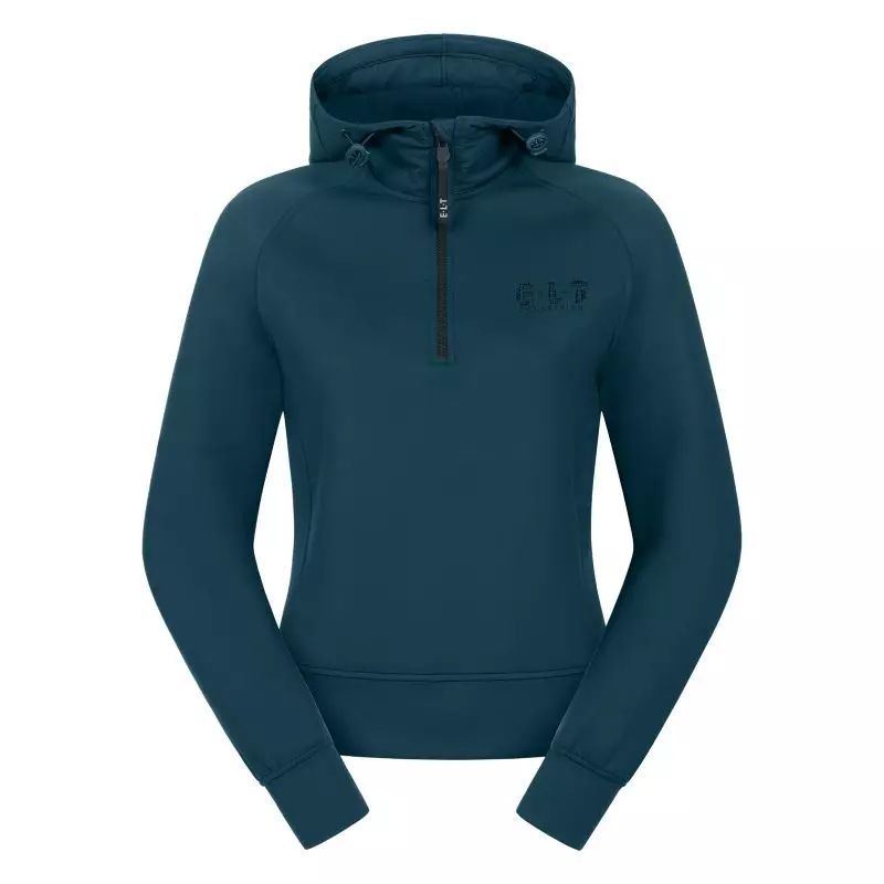 Sweat à capuche équitation femme Regensburg Elt - Le Paturon