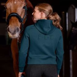 Sweat à capuche équitation femme Regensburg Elt - Le Paturon