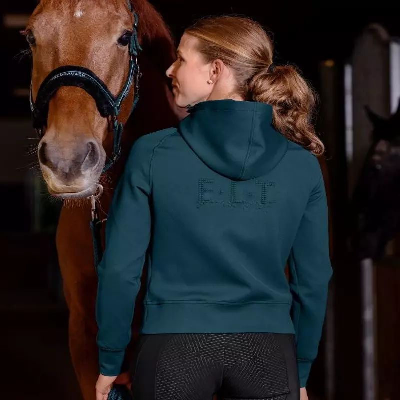 Sweat à capuche équitation femme Regensburg Elt - Le Paturon