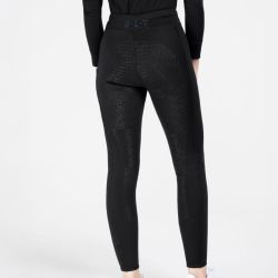 Pantalon ELT Elisa fond silicone imperméable équitation femme chaud et taille haute - Le Paturon
