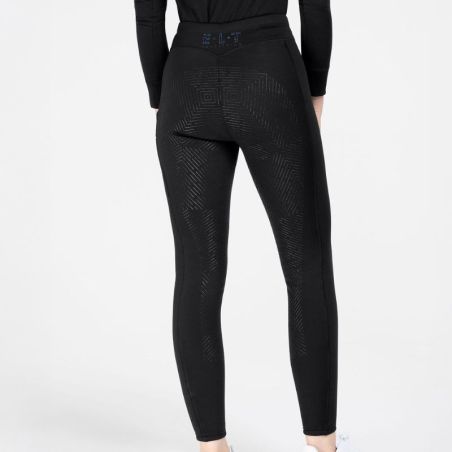 Pantalon ELT Elisa fond silicone imperméable équitation femme chaud et taille haute - Le Paturon